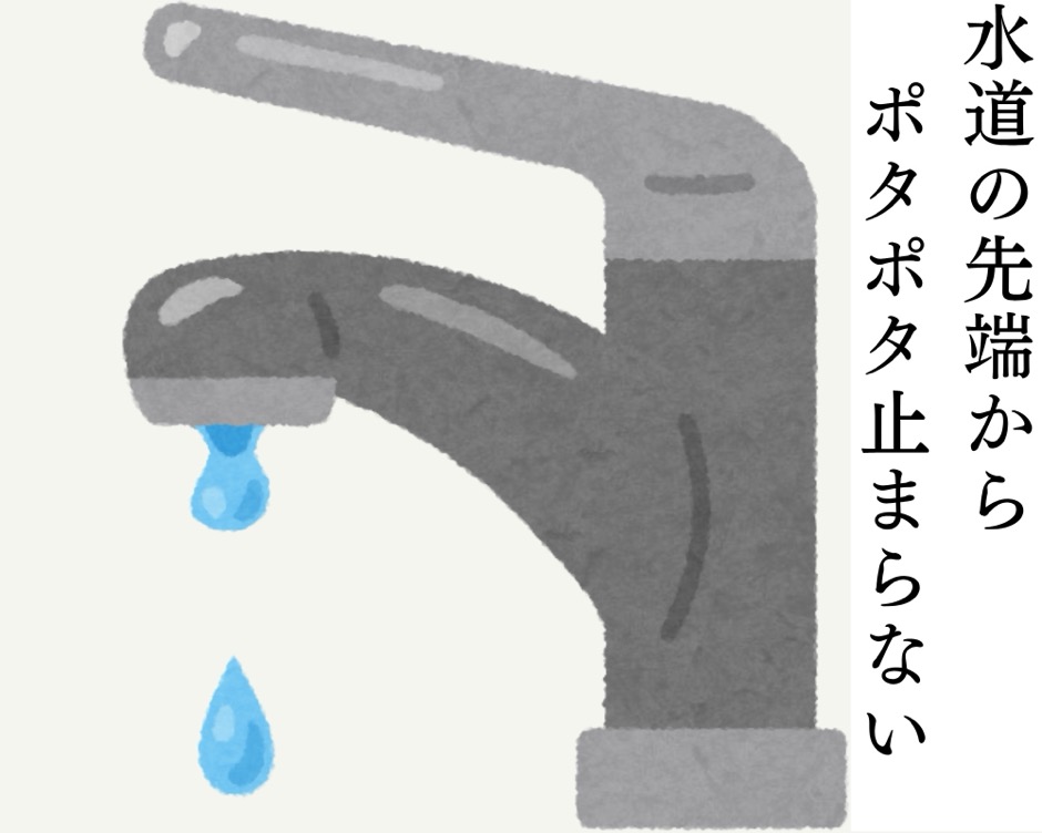 蛇口を閉めてもポタポタ水漏れの画像-5